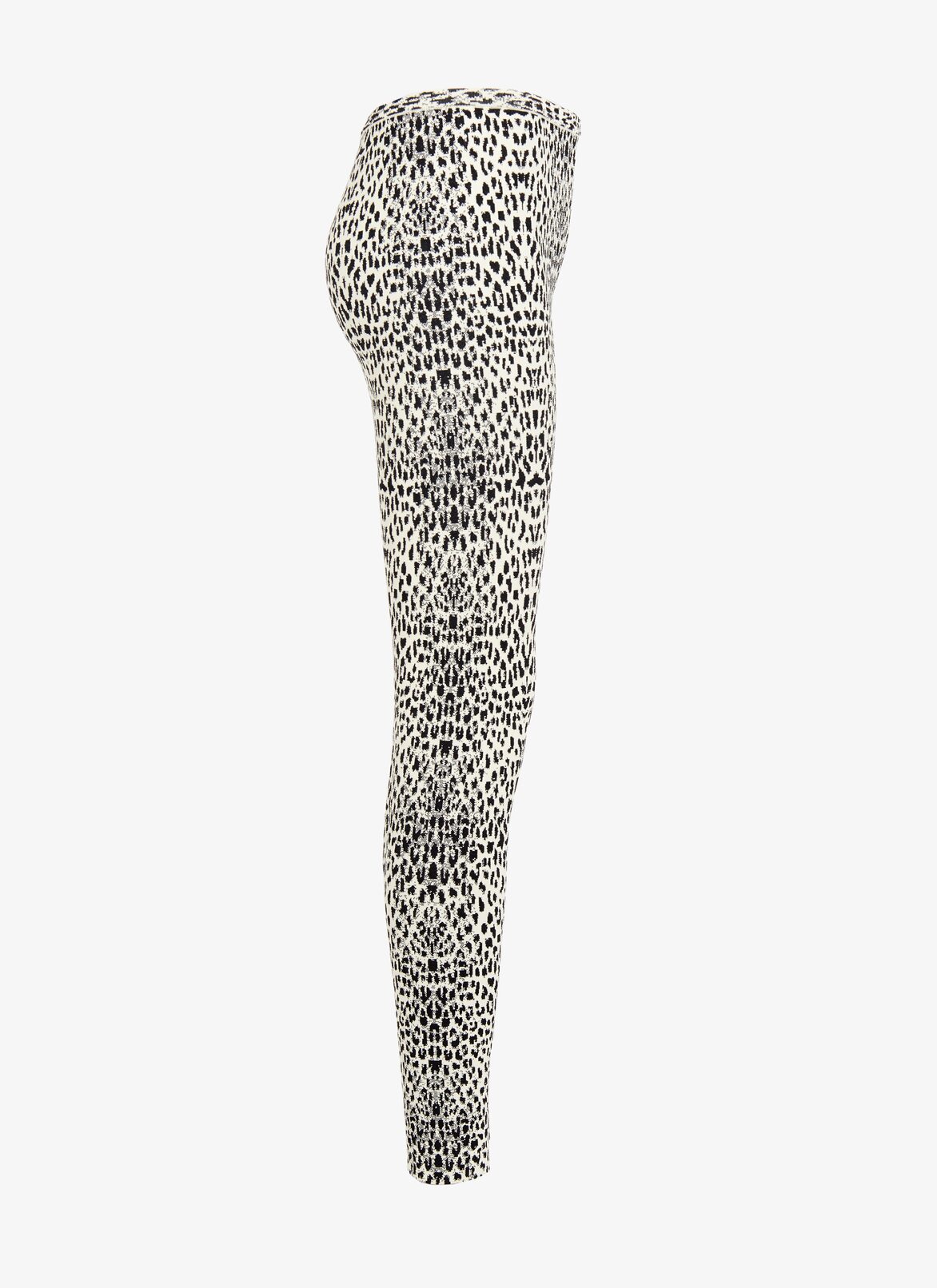 Trousers ALAÏA WHITE/BLACK TROUSERS